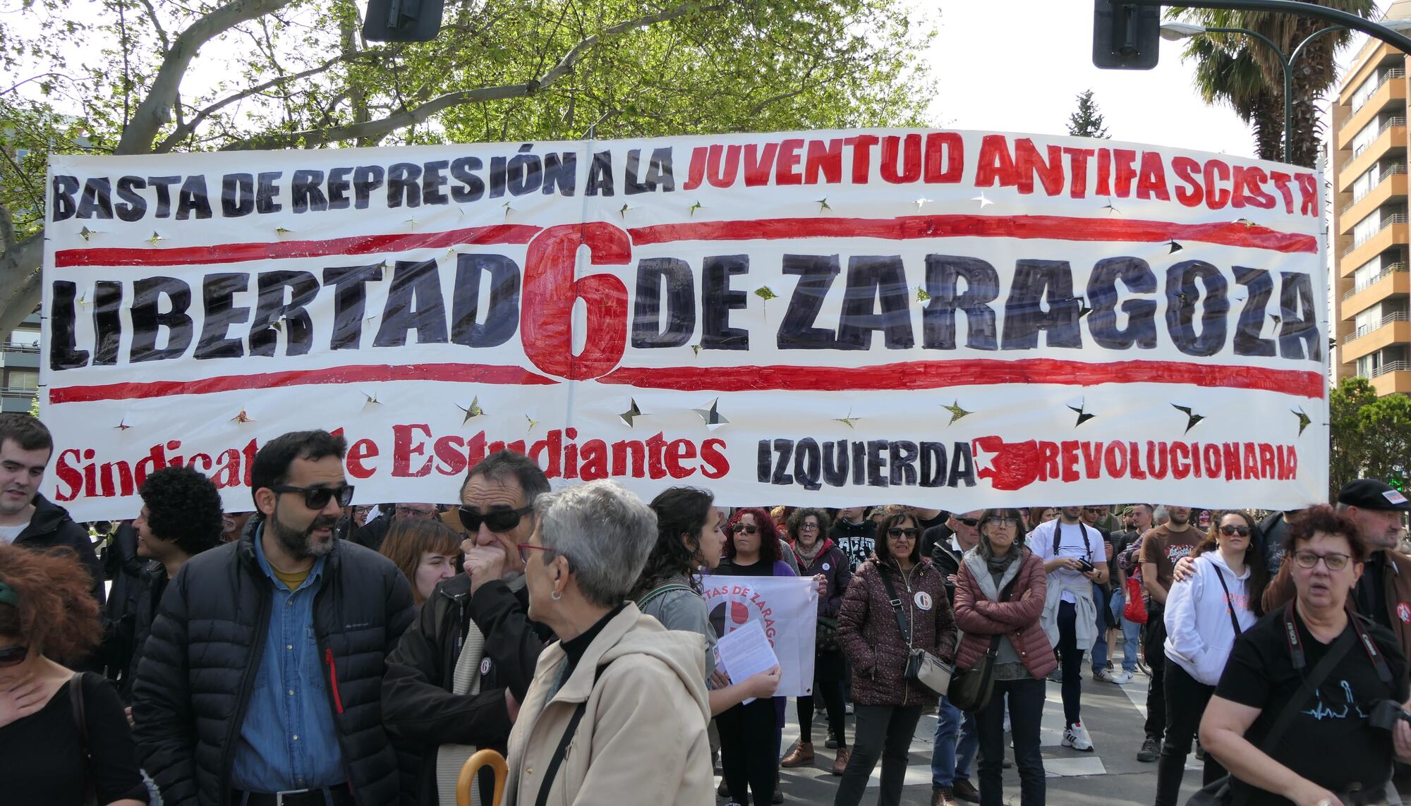 seis zaragoza manifestación 2